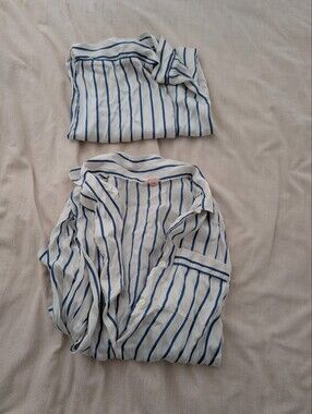 Eberjey Inez Silk Striped PJ Set